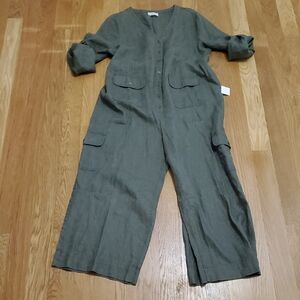 Nomad Forest Green Women's Jumpsuit
